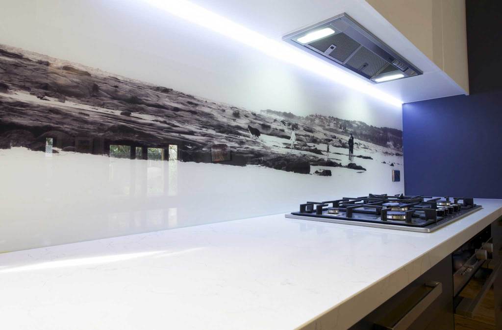 image of a superb contemporary kitchen splashback in Melbourne