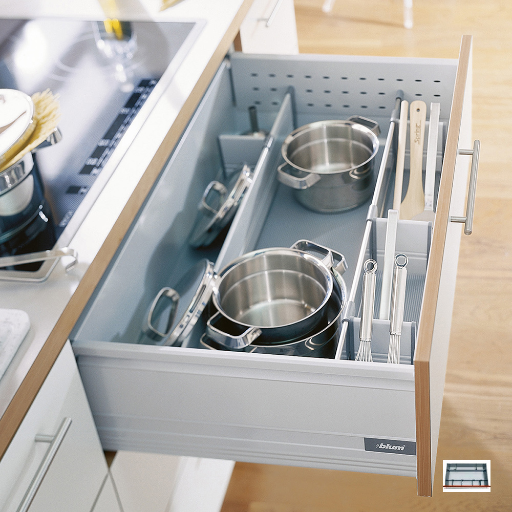 A deep drawer from Blum.