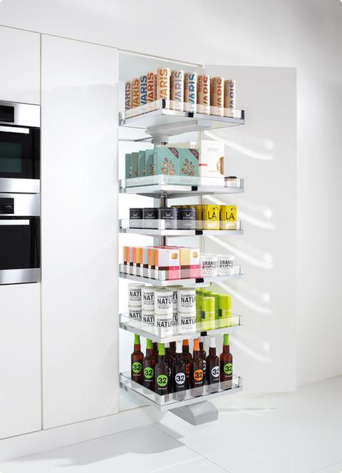 A pull-out CONVOY cabinet from Hafele.