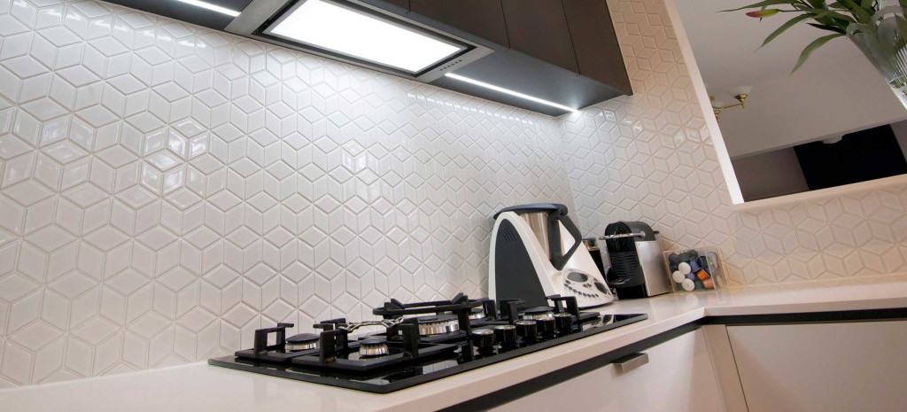 Gorgeous tile splashback