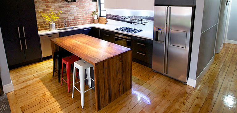 Timber Island Kitchen Bench image