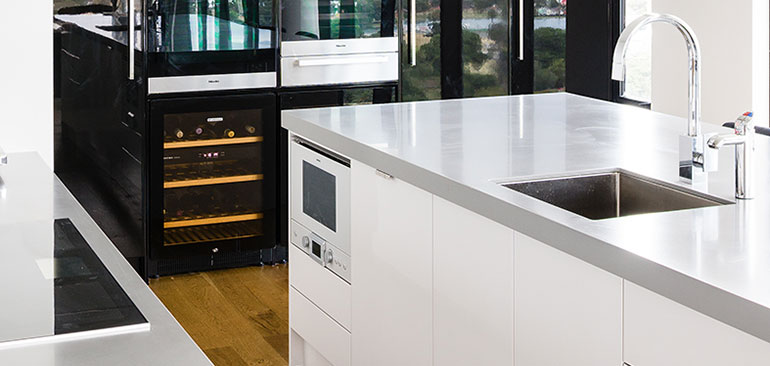 Kitchen tips: where you put your microwave matters - Rosemount Kitchens