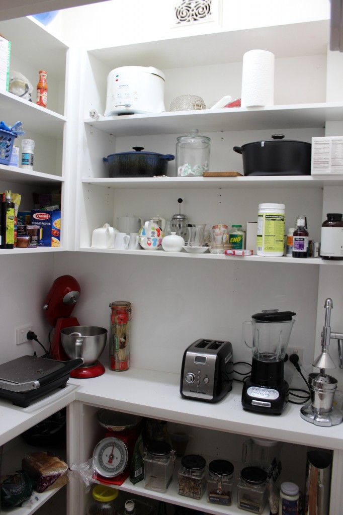 image of the kitchen's walk in pantry