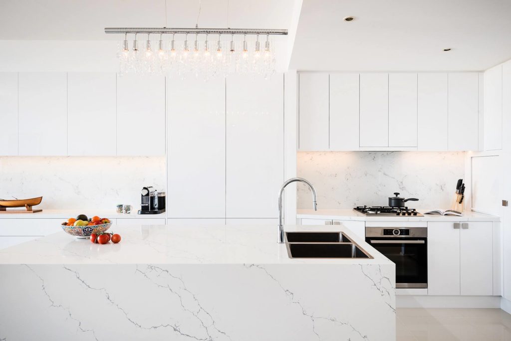 port melbourne apartment kitchen