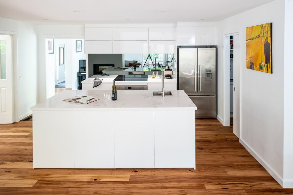 Ringwood North white kitchen