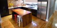 Timber Island Kitchen Bench image